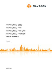 Navigon 72 Premium Manuel Utilisateur