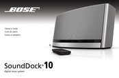 Bose SoundDock 10 Notice D'utilisation