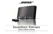 Bose SOUNDDOCK PORTABLE Notice D'utilisation