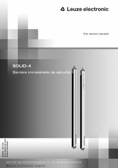Leuze Electronic SOLID-4 Manuel D'utilisation