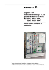 Grundfos Oxiperm C 166 Instructions D'utilisation