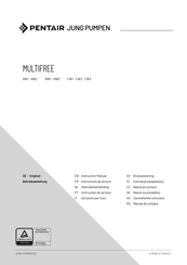 Jung Pumpen MULTIFREE CW1 Instructions De Service
