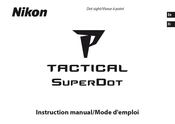 Nikon P-TACTICAL SUPERDOT Mode D'emploi