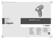 Bosch GDR 10,8-LI Professional Notice Originale