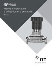 ITT Engineered Valves Bio-Tek Manuel D'installation, D'utilisation Et D'entretien