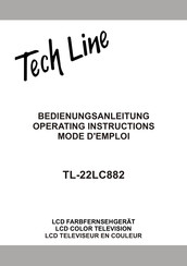 TechLine TL-22LC882 Mode D'emploi