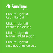 Sundaya Ulitium Lightkit Manuel D'utilisation