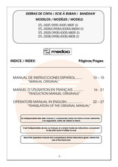 Medoc STL-350R Manuel D'utilisation
