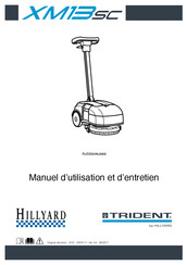 Hillyard Trident XM13SC Manuel D'utilisation Et D'entretien