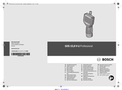 Bosch GOS 10,8 V-LI Professional Notice Originale