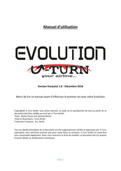 U-Turn EVOLUTION Manuel D'utilisation
