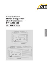 OTT netDL 1000 Manuel D'utilisation