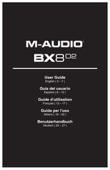 M-Audio BX8 D2 Guide D'utilisation