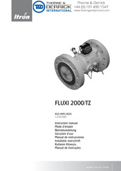Itron Fluxi 2000/TZ Mode D'emploi