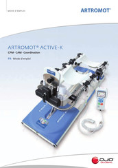 DJO Global ARTROMOT ACTIVE-K Mode D'emploi