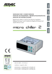 AERMEC Carel micro chiller 2 Manuel D'utilisation