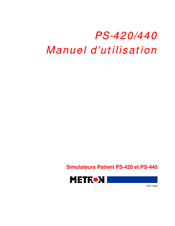 METRON PS-440 Manuel D'utilisation
