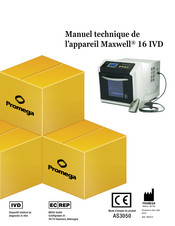 Promega Maxwell 16 IVD Mode D'emploi