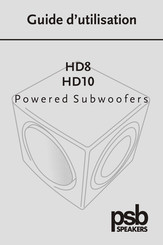 PSB Speakers HD10 Guide D'utilisation