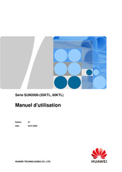 Huawei Technologies SUN2000-55KTL Manuel D'utilisation