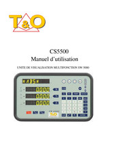 T&O CS5500 Manuel D'utilisation
