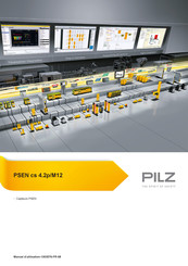 Pilz PSEN cs 4.2p/M12 Manuel D'utilisation