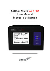 emitor Satlook Micro G2 Manuel D'utilisation