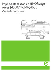 HP J4500 Guide De L'utilisateur