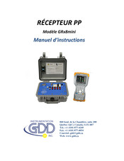 GDD Instrumentation GRx8mini Manuel D'instructions