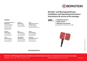 BERNSTEIN SRF DI6-C-0/1-T Instructions De Service Et De Montage