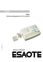 Esaote P8000 Notice D'utilisation