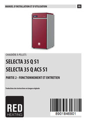 Red Heating SELECTA 35 Q ACS S1 Manuel D'installation
