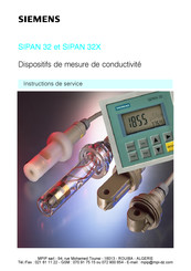 Siemens SIPAN 32 Instructions De Service