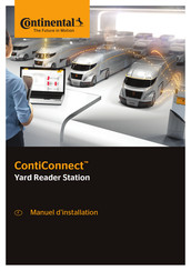 Continental ContiConnect Yard Reader Station Manuel D'installation