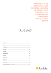 RaySafe RaySafe i3 Instructions D'utilisation