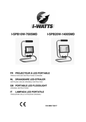 i-WATTS I-SPB10W-700SMD Traduction Des Instructions D'origine