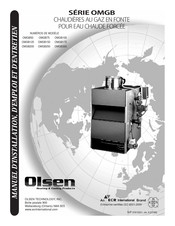Olsen OMGB Série Manuel D'installation, D'emploi Et D'entretien
