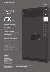 asecos FX Série Mode D'emploi