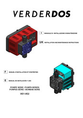 Verderdos VE2 Série Manuel D'installation Et D'entretien