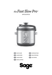 Sage the Fast Slow Pro BPR700 Guide Rapide