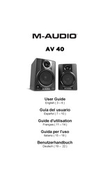 M-Audio AV 40 Guide D'utilisation