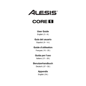 Alesis Core 1 Guide D'utilisation