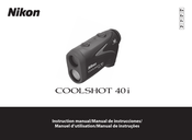 Nikon Coolshot 40i Manuel D'utilisation