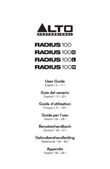 Alto Professional Radius 100L Guide D'utilisation