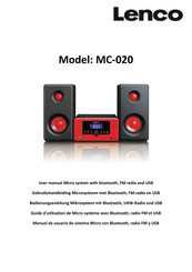 LENCO MC-020 Guide D'utilisation