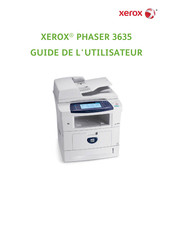 Xerox PHASER 3635MFP Guide De L'utilisateur