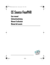 ETC CE Source FourPAR Manuel D'utilisation