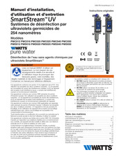 Watts SmartStream PWD025 Manuel D'installation, D'utilisation Et D'entretien