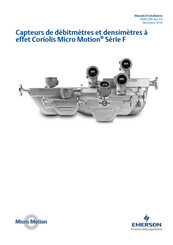 Emerson Micro Motion F200 Manuel D'installation