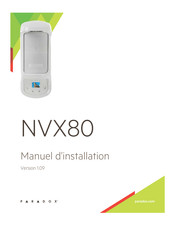 Paradox NVX80 Manuel D'installation